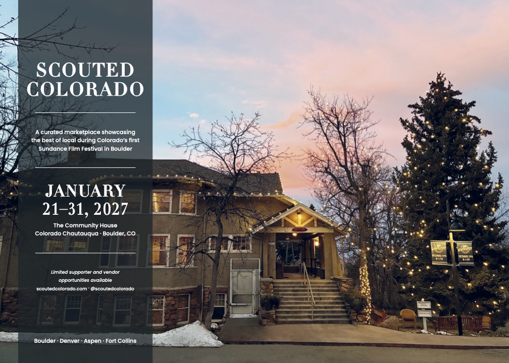 Scouted Colorado Brings 35+ Colorado Businesses to Chautauqua During the 2027 Sundance Film Festival