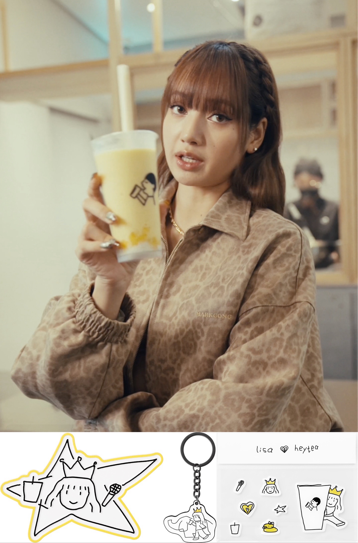 BLACKPINK’s Lisa and Heytea Launch Global Collaboration with Limited-Edition Drink and Merchandise