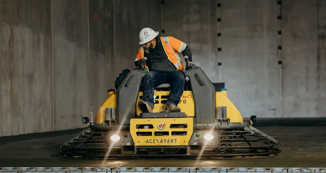 F-Min Contractor Ace Avant Shares Superflat Warehouse Floor Planning Guidance