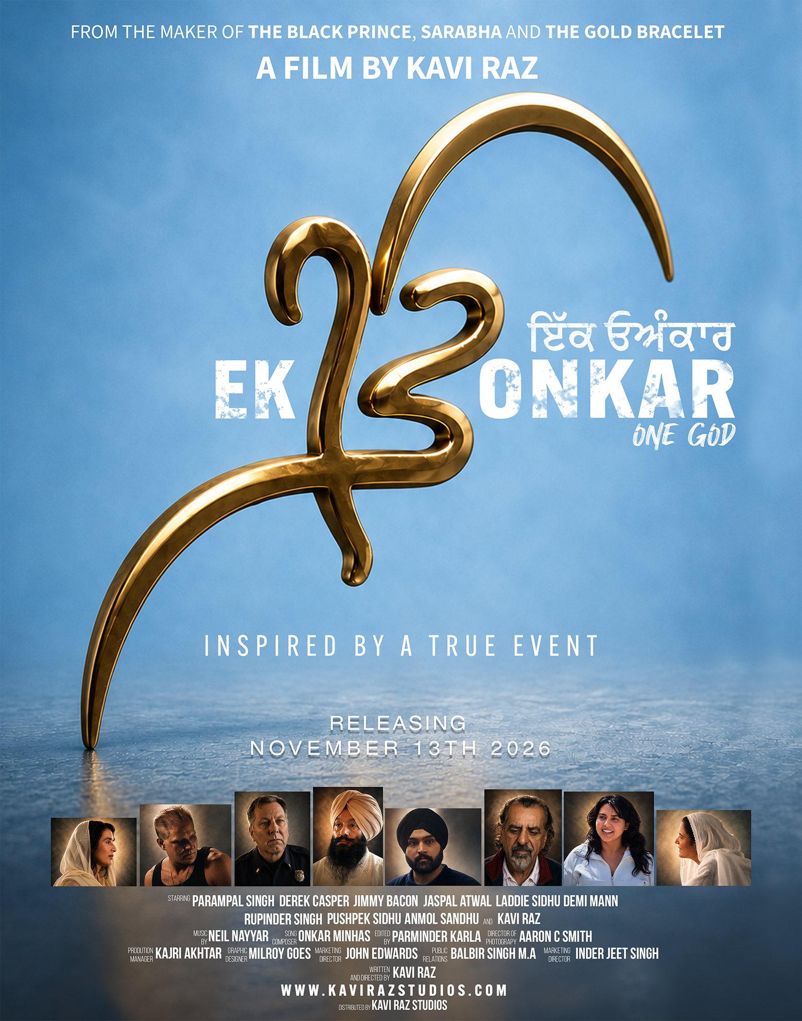 EK ONKAR (One God) A Film by Kavi Raz Coming to Theaters Worldwide November 13th, 2026