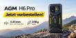 AGM Mobile stellt das H6 Pro vor: Schlankes und leichtes robustes Smartphone ohne Kompromisse