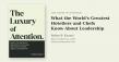 New Book 'The Luxury of Attention' Distills Leadership Lessons From Eighty of the World’s Leading Hoteliers and Chefs