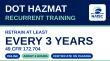 Hazmat Employees Due for Three-Year HAZMAT Ground Shipper Retraining Can Refresh Online With NATEC's New DOT Course