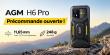 AGM Mobile dévoile le H6 Pro : un smartphone robuste fin et léger qui ne fait aucun compromis sur la durabilité