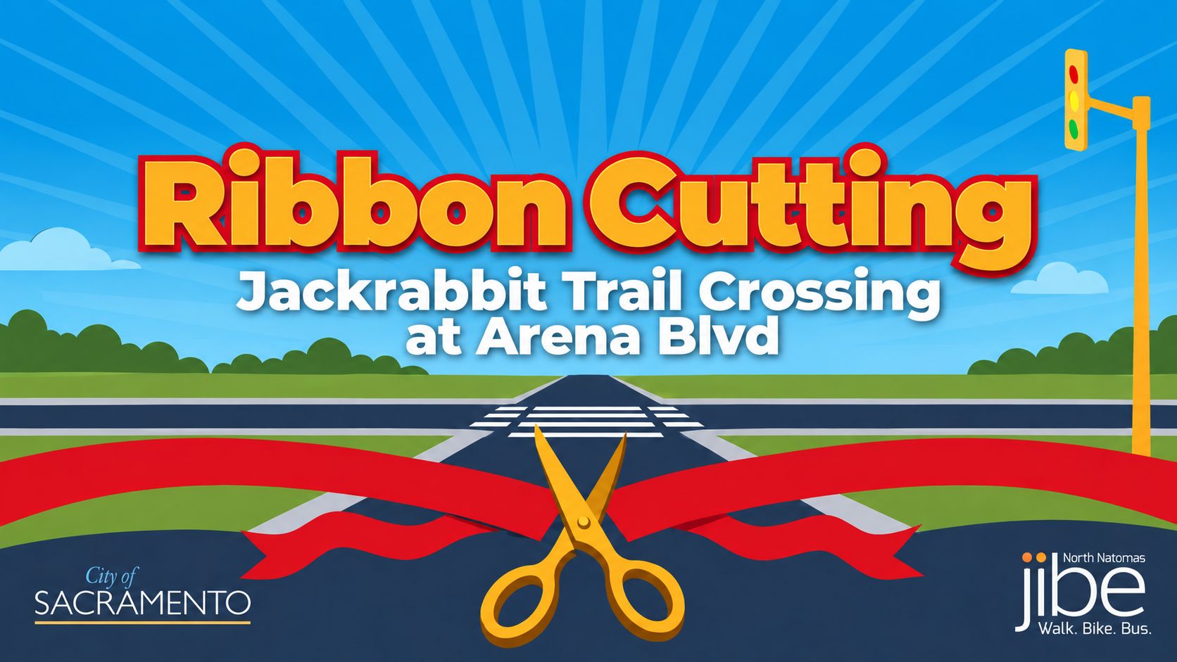 New Arena Boulevard Crossing Improves Access to North Natomas’ Jackrabbit Trail