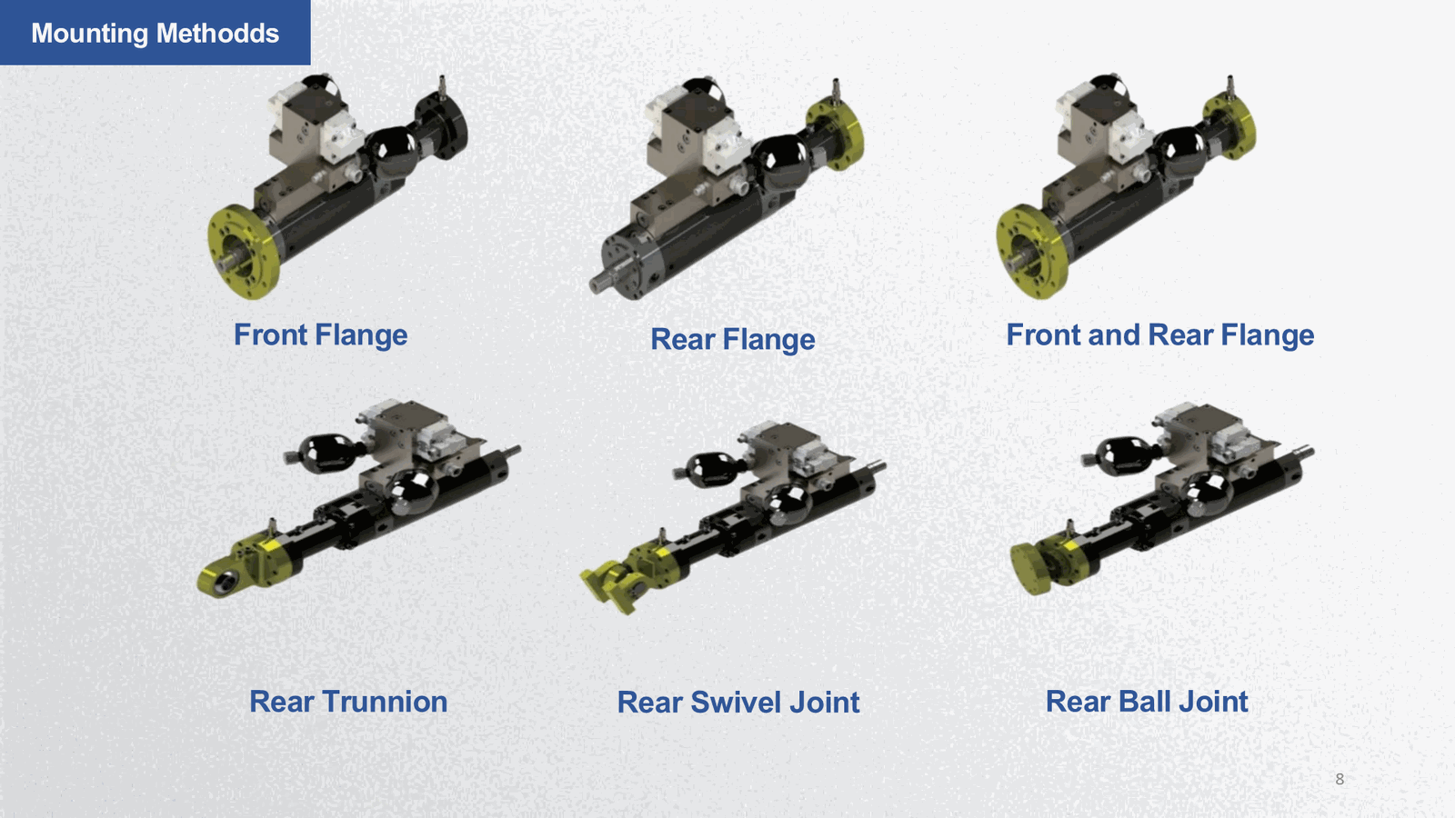 ISO 9001 Certified Low-Friction Seal Hydraulic Cylinders: Quality Assurance and Service from Xuanda