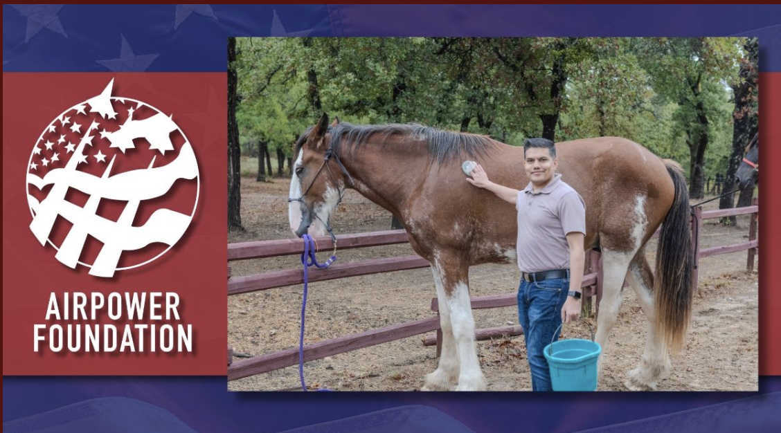 Airpower Foundation Champions Service Member & Veteran Healing Renewed Purpose Through Equine-Assisted Programs