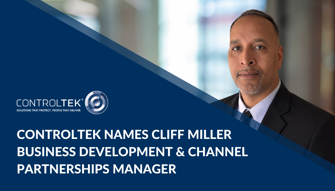 CONTROLTEK Names Cliff Miller Business Development & Channel Partnerships Manager