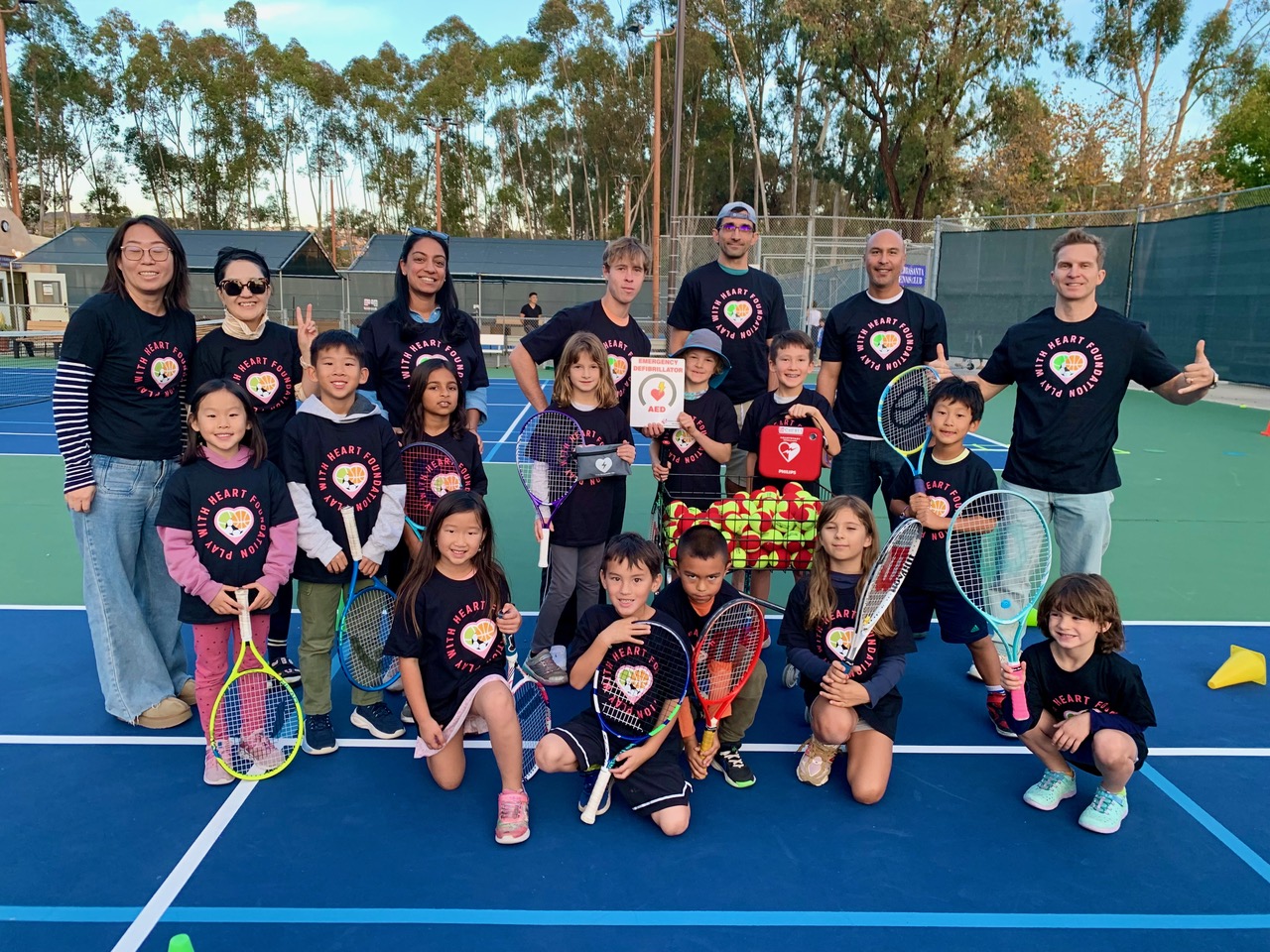 Play With Heart Foundation Partners with Response Ready to Donate AED to Tierrasanta Tennis Club