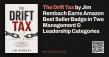 The Drift Tax by Jim Rembach Earns Amazon Best Seller Badge in Two Management & Leadership Categories