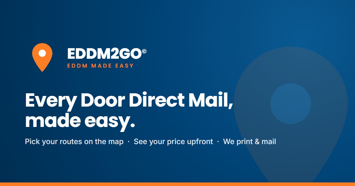 EDDM2GO Announces ZIP Code Route Tool for Every Door Direct Mail Planning
