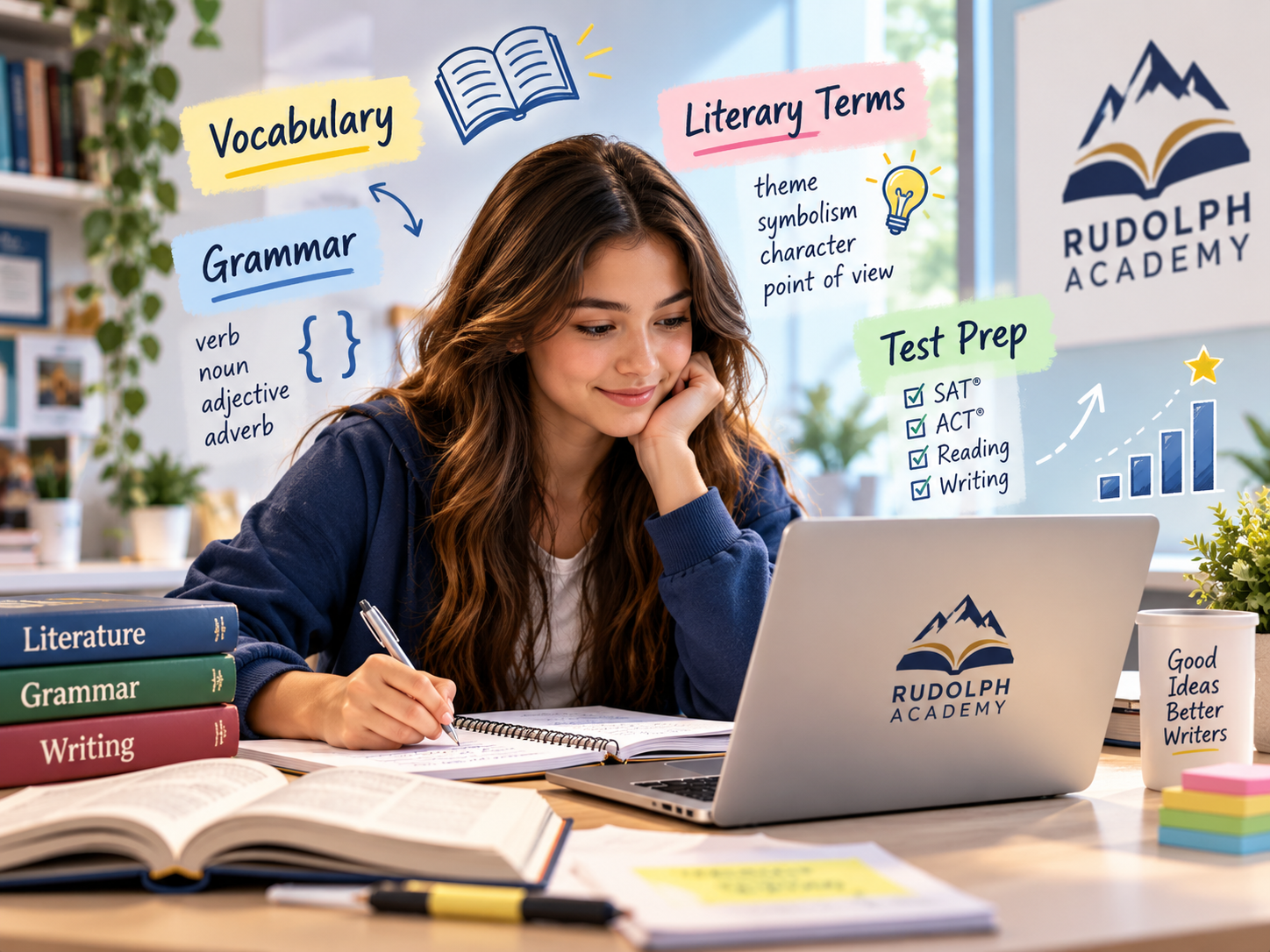Rudolph Academy Offers Free High School English Games with Student Progress Tracking