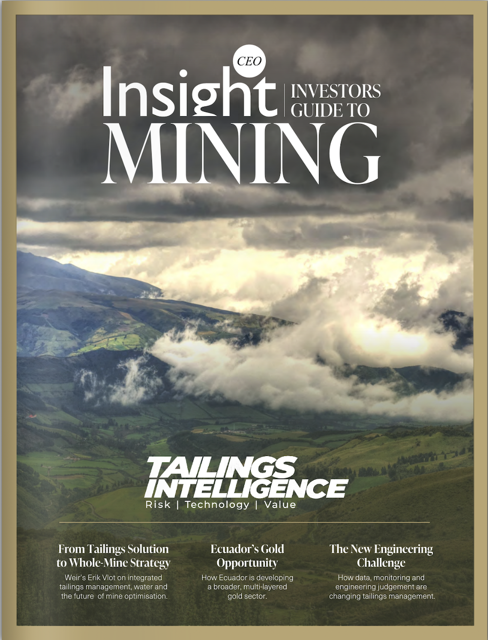Weir and Quatro Metales feature in new Investors Guide to Mining issue focused on tailings intelligence