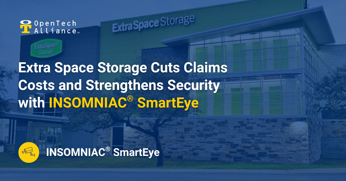 Extra Space Storage Cuts Claims Costs and Strengthens Security with INSOMNIAC® SmartEye