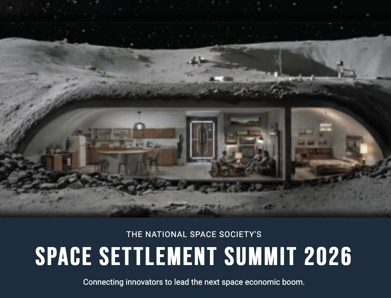 Space Entrepreneurs Jeffrey Manber and Camille Bergin to Speak at Space Settlement Summit 2026