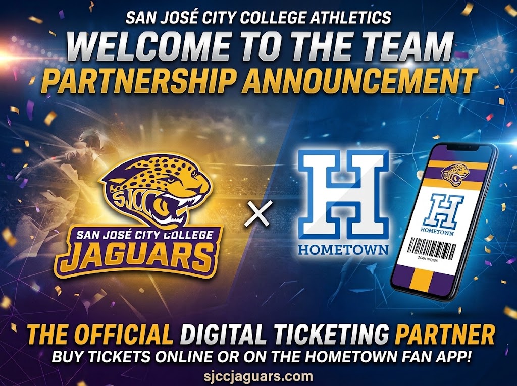 San José City College Athletics partners with HomeTown Ticketing to bring digital tickets to Jaguar games