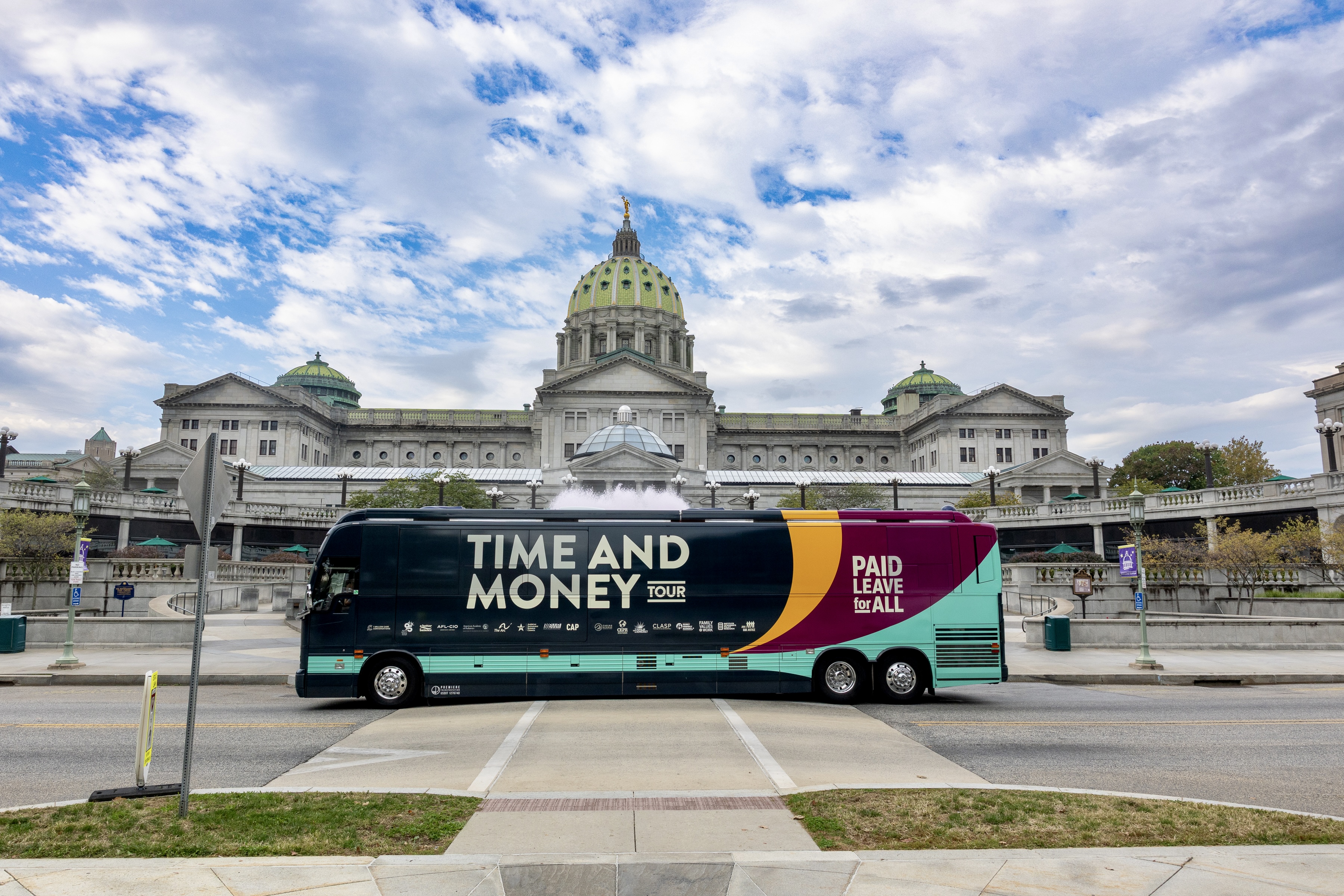 Paid Leave for All Launched Multi-State ‘Time & Money’ Bus Tour