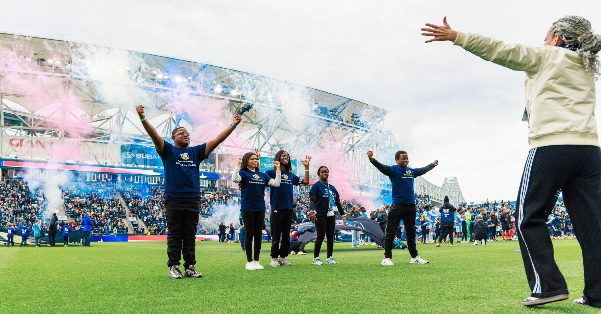 At Philadelphia Union Kids Day, Language Access Takes Center Field