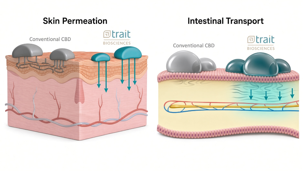 Trait Biosciences’ CBD82S™ Demonstrates Enhanced Membrane Permeation and Transport in Ex Vivo Models