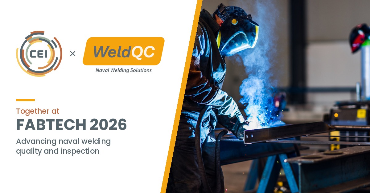 CEI and WeldQC Bring New Welding Software and Live Code Demonstrations to FABTECH 2026