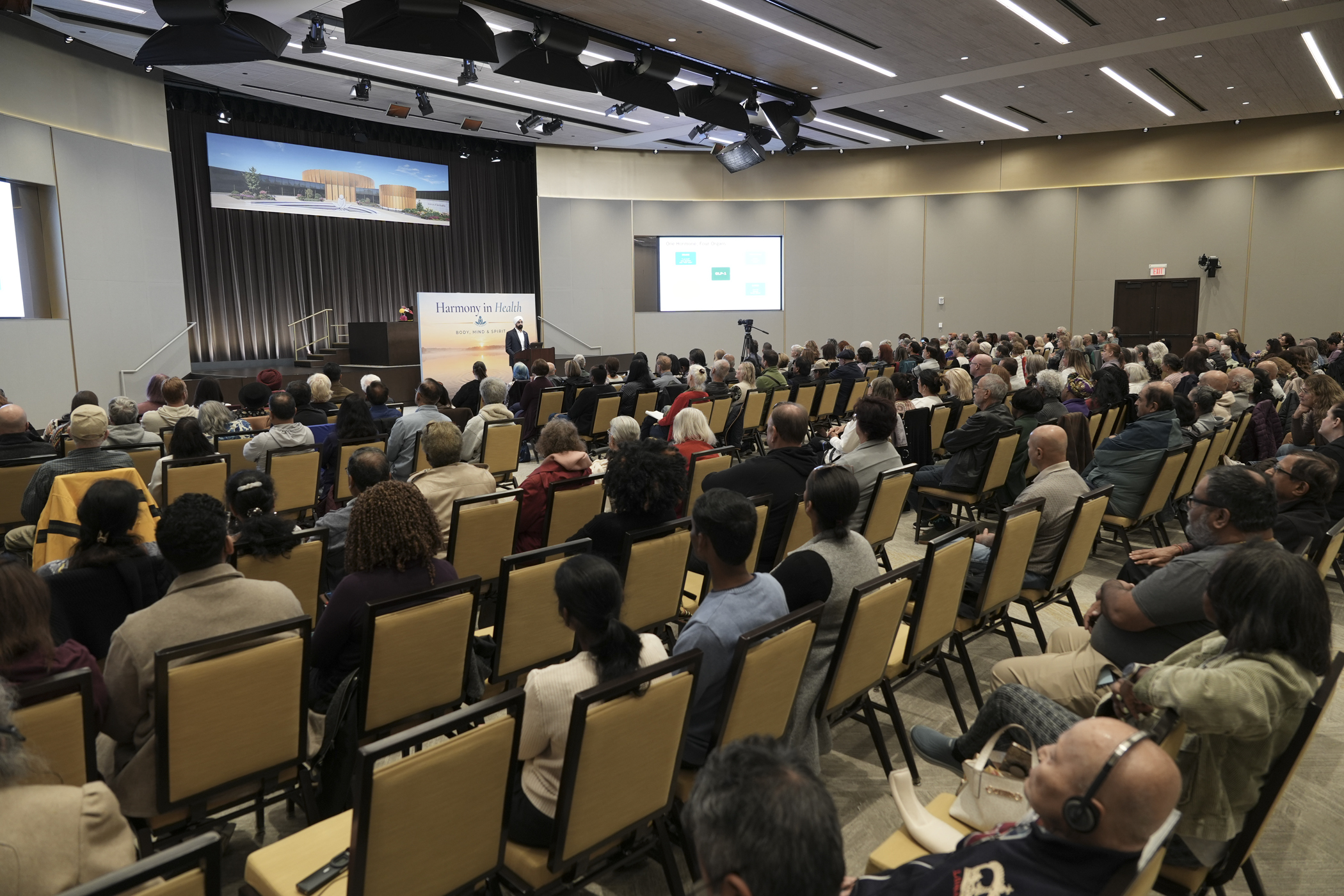 Harmony in Health Speaker Series Brings Together Medical Science Nutrition and Meditation