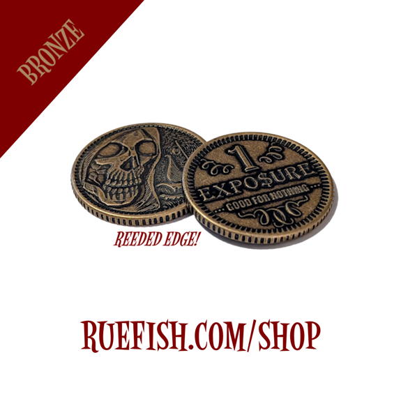 Red Fish Rue Fish Re-Releases Popular Exposure Coin® Design in Bronze Through Collaboration With Shire Post Mint