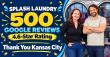 Splash Laundry KC Passes 500 Google Reviews