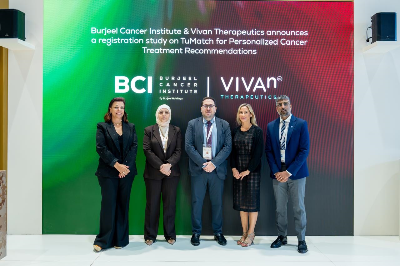 Hub71 Startup, Vivan Therapeutics to Begin TuMatch™ Clinical Registration Study at Burjeel Cancer Institute, Abu Dhabi