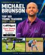 MICHAEL BRUNSON INCLUDED ON BEST YOUNG TEACHERS LIST FOR 2027