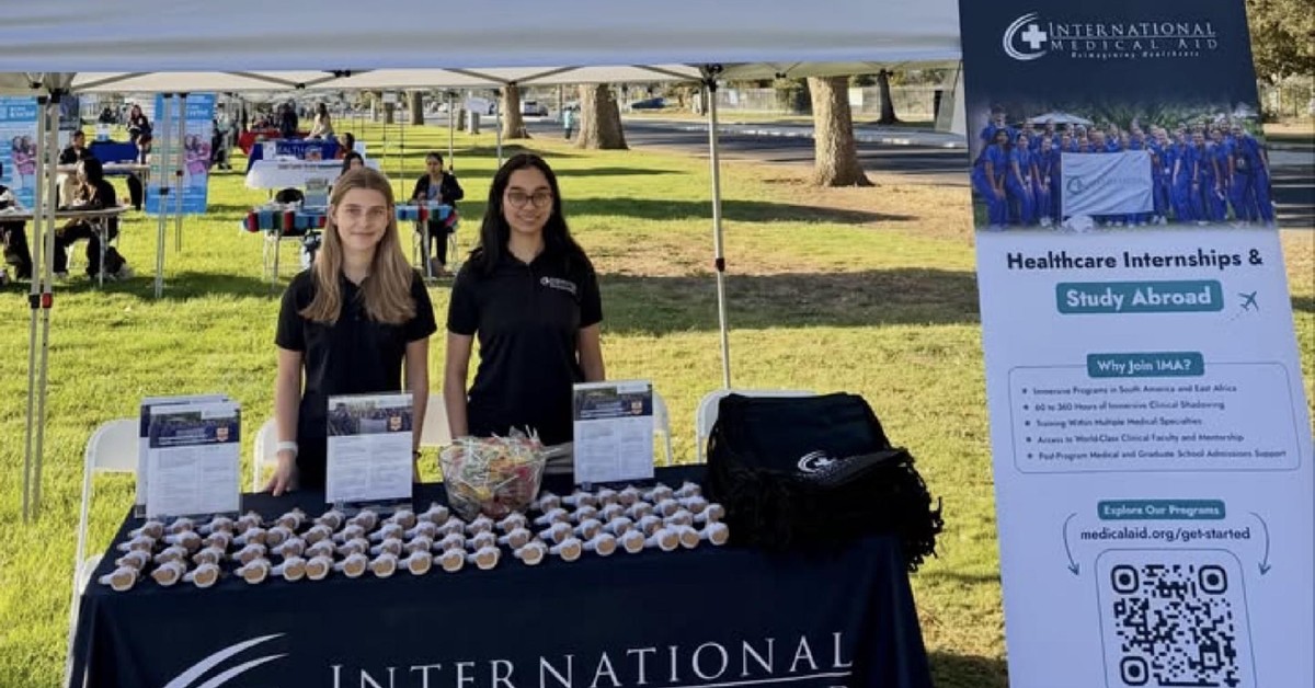 International Medical Aid Brings Global Health Education to the 2026 UC Davis Pre-Health Conference
