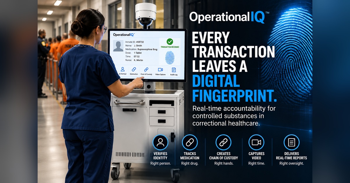 Research Raises Medication Diversion Concerns in U.S. Jails and Prisons as SPECTROM Introduces Real-Time Accountability