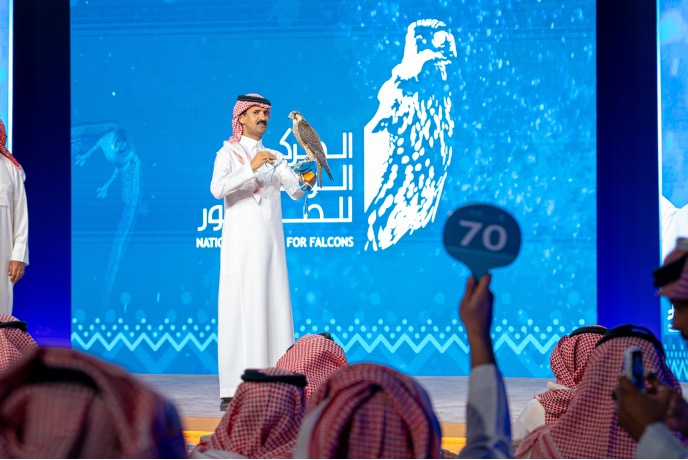 Falcon Fetches $100,000 at Saudi Arabia’s 2026 Falcon Auction