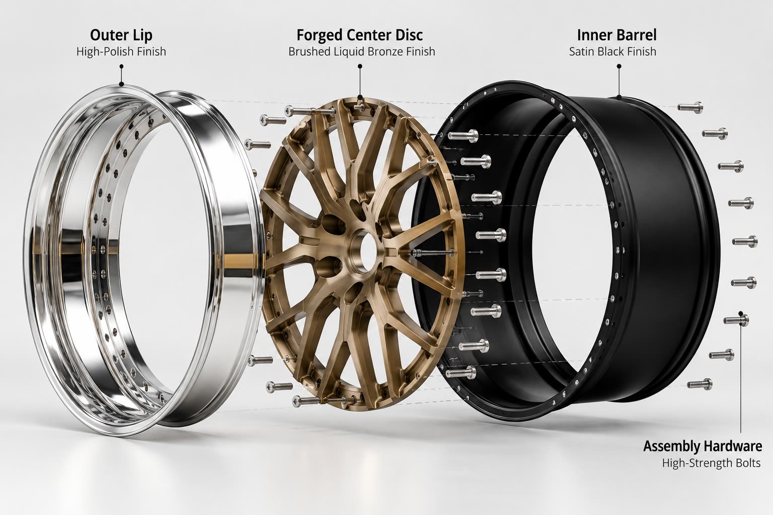 What Key Capabilities Define Syac as a Professional 3 Piece Forged Wheels Vendor in High-End Aftermarket