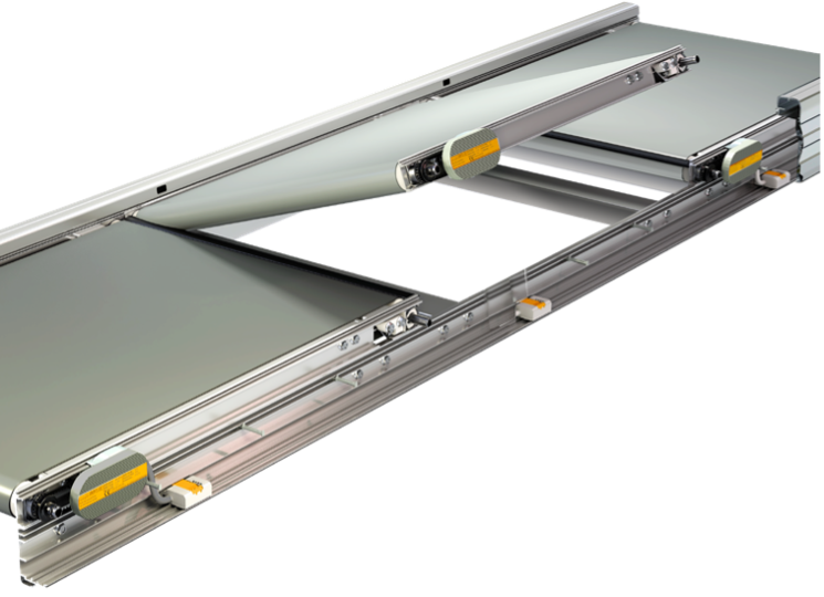 No downtime with the new ZPC conveyor system.