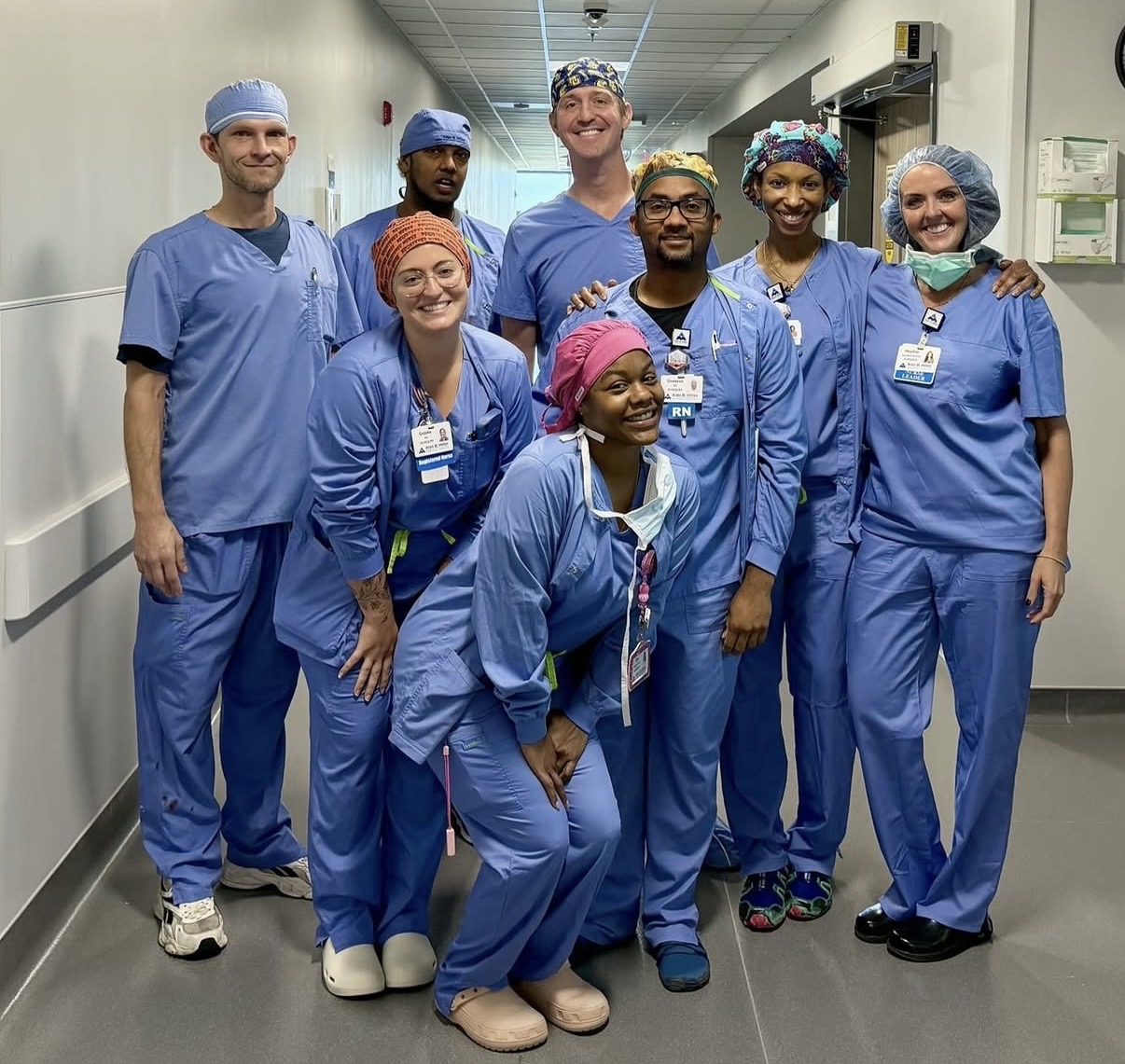 Dr. Jonathan Shaw Completes First Elective Hip Replacement Surgery for Alan B. Miller Medical Center