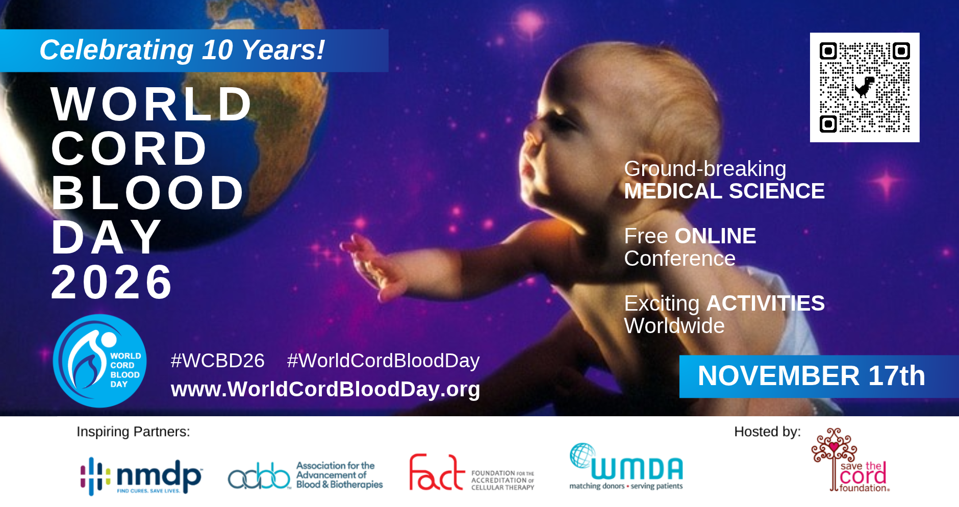 World Cord Blood Day 2026 Connects Leading Physicians, Researchers with Healthcare Professionals and Expectant Parents
