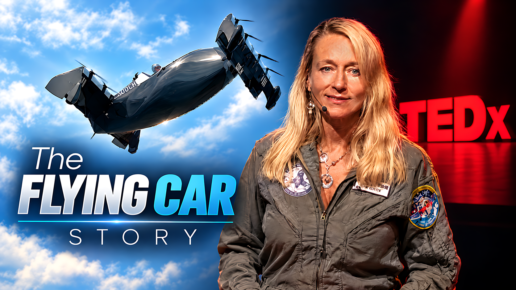 Flying Cars Are Here. One of America’s First Owners Shares What Happened Next in TEDx Talk