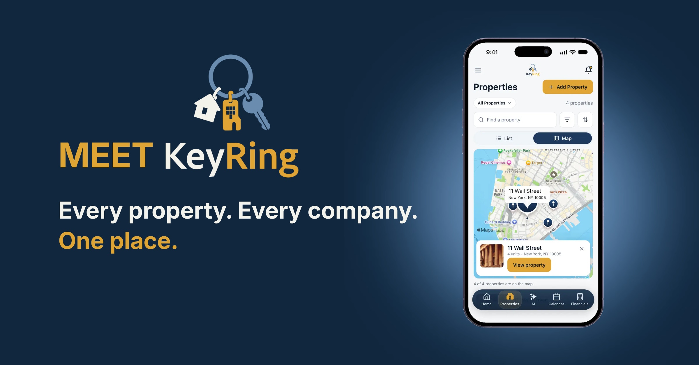 KeyRing Brings Mobile-First, AI-Powered Property Management to Real Estate Investors