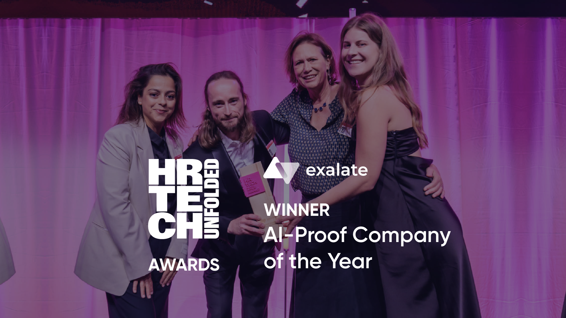 Exalate wins AI-Proof Company of the Year at Belgium’s HRtech Awards 2026