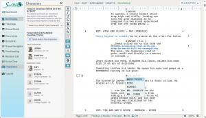 Script 360 Screenplay editor