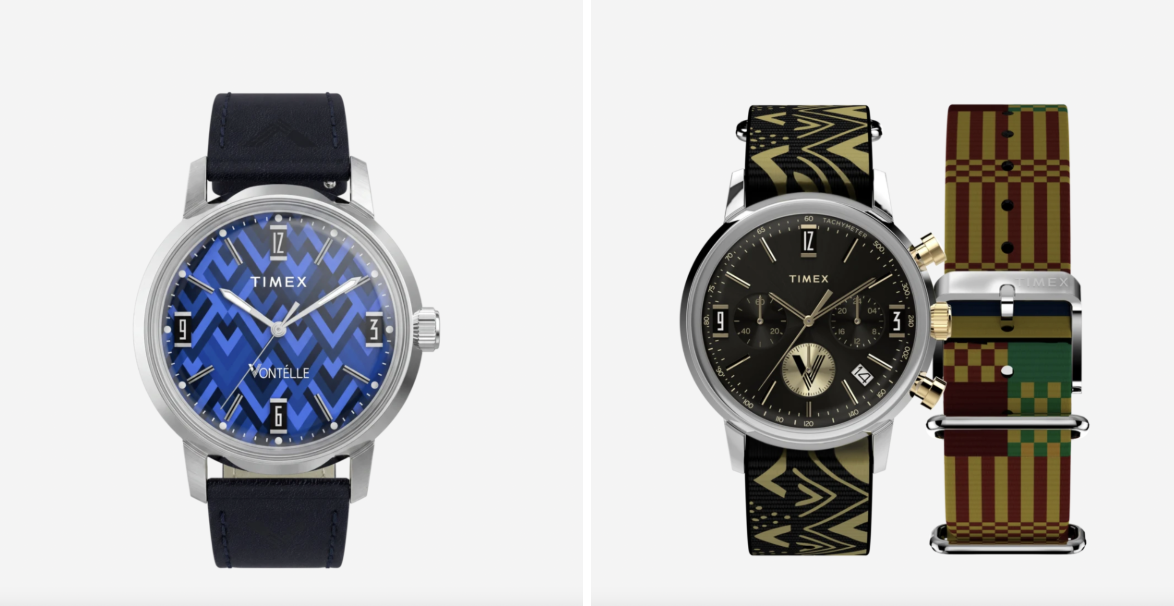 Vontélle and Timex Bring Bold, Culturally Inspired Design to Limited-Edition Watch and Eyewear