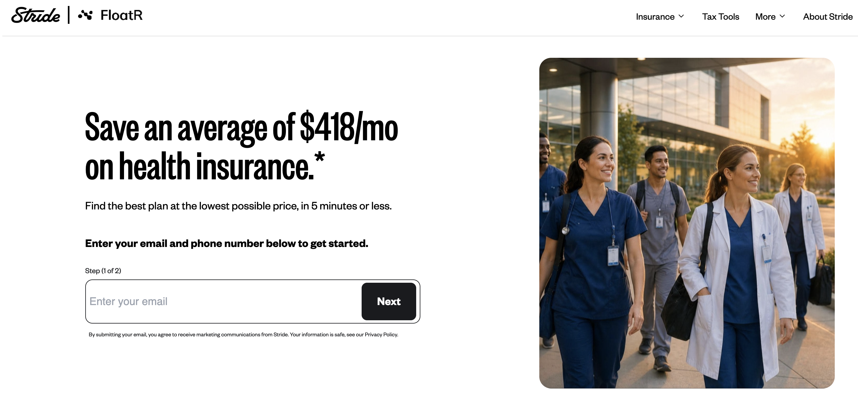FloatR Helps Independent Healthcare Professionals Prepare for Open Enrollment Through Stride