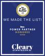 Cleary Strategies Recognized as Inc. Power Partner Award Winner for 3 Consecutive Years