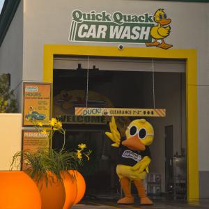 Quackals the Duck Mascot