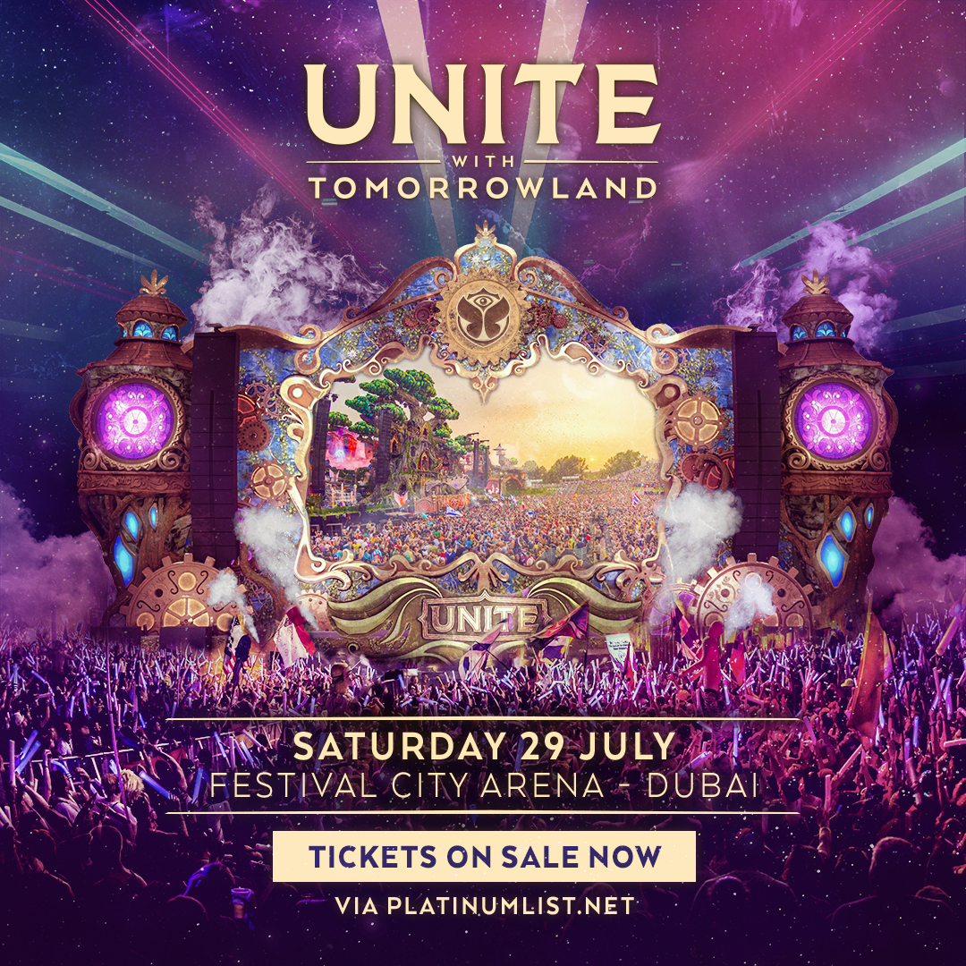 Unite with Tomorrowland Dubai Tickets on SALE NOW