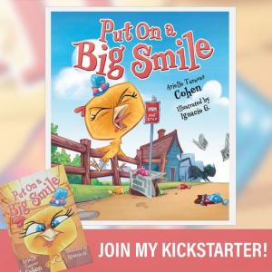 Put On a Big Smile Kickstarter Invite