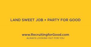 Are you talented, love to kickass & party for good? Send your resume to Recruiting for Good and land sweet remote tech job, enjoy exclusive Vegas rewards #landsweetjob #partyforgood #luxevegasclub www.recruitingforgood.com