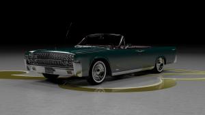 Digital art of 1963 Lincoln Continental