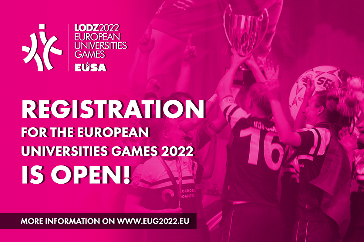 European Universities Games 2022 Open For Registration Global European universities games 2022 open for registration global