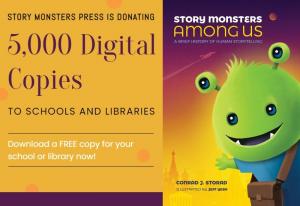 "Story Monsters Among Us" by Conrad J. Storad and Published by Story Monsters Press